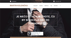 Desktop Screenshot of martinkolenicka.cz